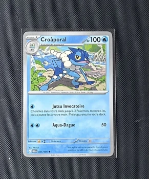 Carte Pokémon - Croâporal 21/86 - Chaos Ascendant