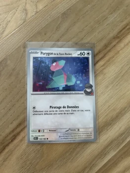 Carte Pokémon - Porygon de la team rocket - RIVALITÉS DESTINÉS
