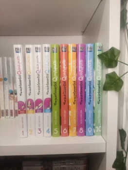 the quintessential quintuplets 1-10 dont 4 couleurs