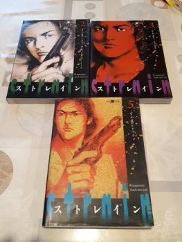 Lot 3 Mangas - Strain - Tomes 2, 3 et 5 IKEGAMI Ryôichi - Akuma