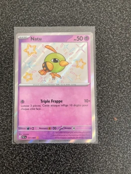 Natu 151/091 Ultra Rare Shiny Pokémon Déstinée de Paldea