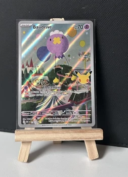 Carte Pokémon - Baudrive 136/128 - 30ème Anniversaire