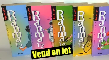 Ranma 1/2 : 6 tomes (sur 37)