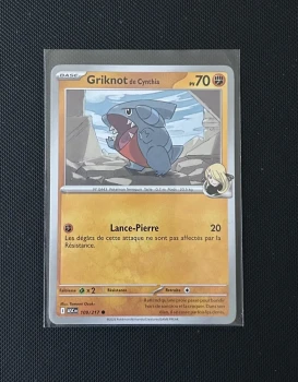 Carte Pokémon - Griknot de Cynthia 109/217 - Héros Transcendants