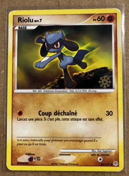 Carte Pokemon Riolu 61/130 stamp winter