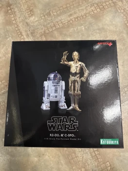 Boîte figurine star wars r2 d2 & c-3po artfx neuf