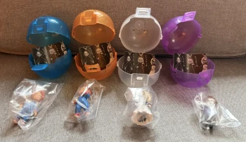 Set de 4 Gashapons Chucky - Neufs sous blister