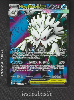 Méga-Blizzaroi ex 157/132 - ME01 - Méga Evolution (2025)