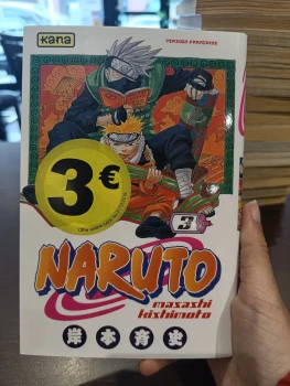 Naruto tome 3