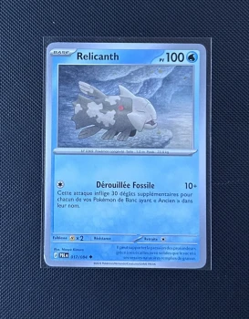 Carte Pokémon - Relicanth 17/84 - Nuit Noire