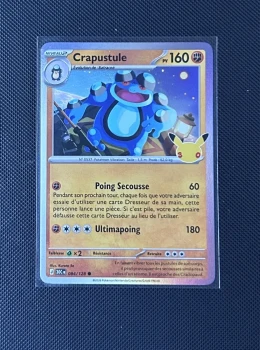 Carte Pokémon - Crapustule 84/128 - 30ème Anniversaire