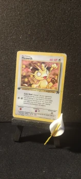 Carte pokémon, Meowth ed 1, Team Rocket