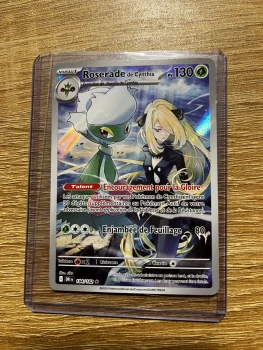 Carte Pokemon Roserade de Cynthia 184/182
