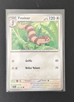 Carte Pokémon - Fouinar 119/159 - Aventure Ensemble