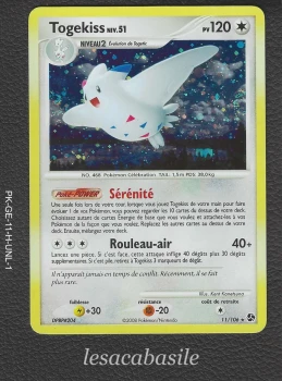 Togekiss 11/106 rare Holo - DP - Duels au Sommet (2008)