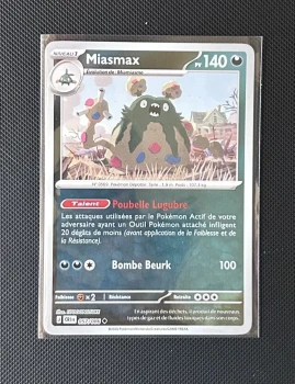 Carte Pokémon - Miasmax 57/86 - Reverse - Chaos Ascendant