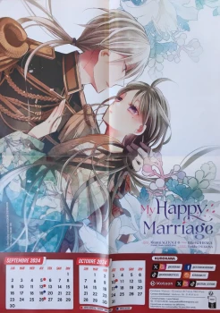 Poster Manga Shojo My Happy Marriage Kurokawa