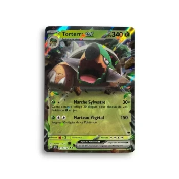 Carte Pokémon—Torterra ex— 012/162—forces temporelles