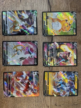 Lot 6 cartes V et V-MAX