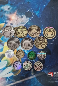 Jetons pokémon à l'unité officiels