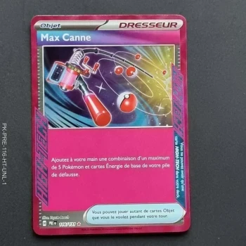 Carte pokemon Max Canne 116/131 HT - EV8.5  Evolutions prismatiques (2025)