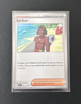 Carte Pokémon - Surfeur 187/191 - Étincelle Déferlante