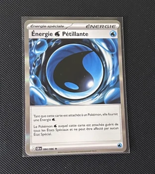 Carte Pokémon - Énergie Pétillante - Holo - Chaos Ascendant