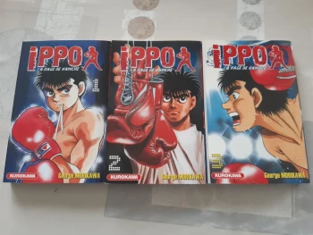Lot 3 mangas - Ippo - tomes 1 à 3