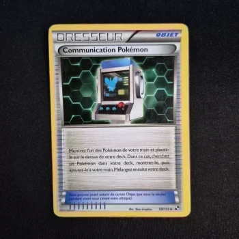 Carte Pokemon : Communication Pokemon - Noir & Blanc