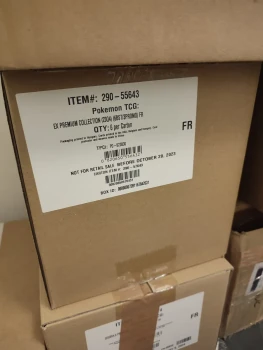 Case de coffrets premium Dracaufeu ex