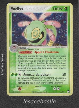Vacilys 7/108 rare Holo - FR - Ex Gardiens du Pouvoir (2008)