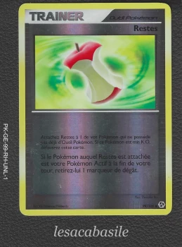 Restes 99/106 reverse - DP - Duels au Sommet (2008)