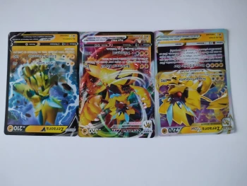 Lot de trois cartes