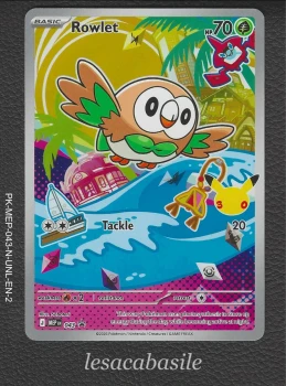 Rowlet MEP 043 - EN - PROMOS - Méga-Evolution