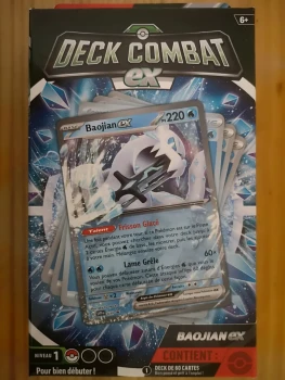 Pokémon Deck Combat EX Baojan-ex Officiel Neuf dans son blister Scellé 🎁 OFFRE TOP PROMO !