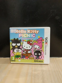 Hello Kitty: Picnic with Sanrio Characters – 3DS – Complet – Parfait état