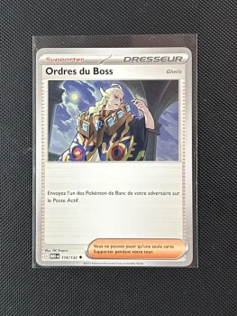 Carte Pokémon - Ordre du Boss 114/132 - Méga Évolution