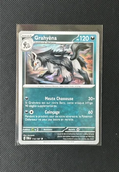 Carte Pokémon - Grahyèna 114/167 - Mascarade Crépusculaire