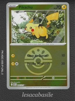 Pikachu 055/217 reverse Pokeball - ME2.5 - Héros Transcendants (2026)