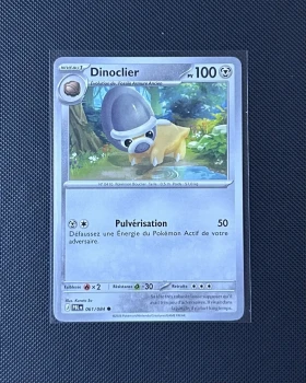 Carte Pokémon - Dinoclier 61/84 - Nuit Noire