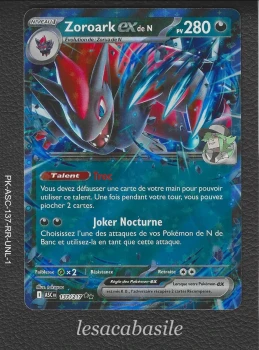 Zoroark ex de N 137/217 RR - ME2.5 - Héros Transcendants (2026)