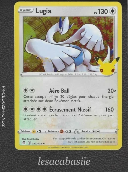 Lugia 022/025 Rare Holo - Célébrations (2021)