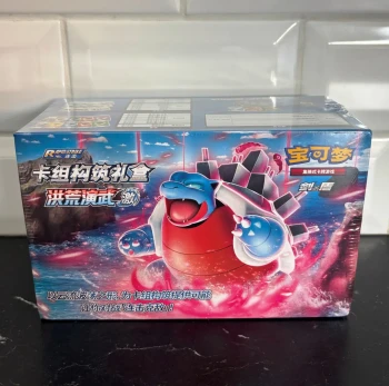 Display Pokemon TCG Chinois Epée & Bouclier 100 cartes à collectionner Version simplifiée