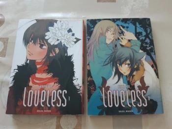 Lot 2 mangas - loveless - tomes 7 et 8