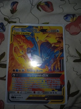 Moltres et zapdos et articuno gx carte pokemon