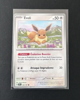 Carte Pokémon - Évoli 143/191 - Étincelle Déferlante