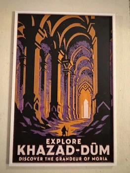 Affiche seigneur des anneaux