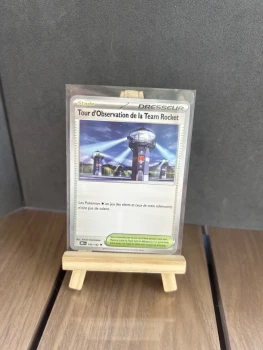 Carte Pokémon - Tour d’observation de la team rocket 180/182 -RIVALITÉS DESTINÉS