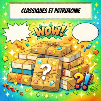 Paquet Mystère BD – Classiques et Patrimoine