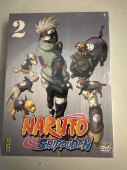 Coffret dvd manga Naruto shippuden vol 2 Neuf blister